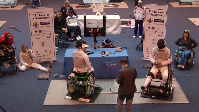 Tournoi de Villemomble 2014 - Fleuret Hommes - Demi Finale DEMCHUK (UKR) - OSVATH (HUN)