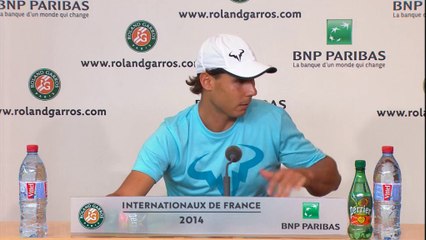 Roland Garros - Nadal, tras ganar a Mayer