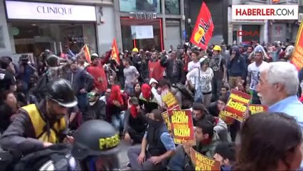 İstiklal Caddesi'nde Polis Müdahalesi