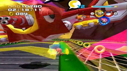 Sonic Heroes - Team Rose - BOSS : Egg Albatross