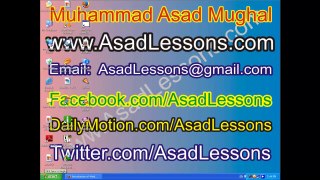 Introduction of Windows XP Start Menu In Urdu and Hindi Part 1 of 2 Lesson No 5