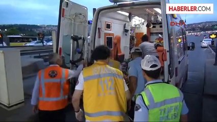 Boğaziçi Köprüsü Gişelerde Kaza