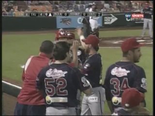 HomeRun de Roman Peña de Piratas de Campeche 22-05-2014