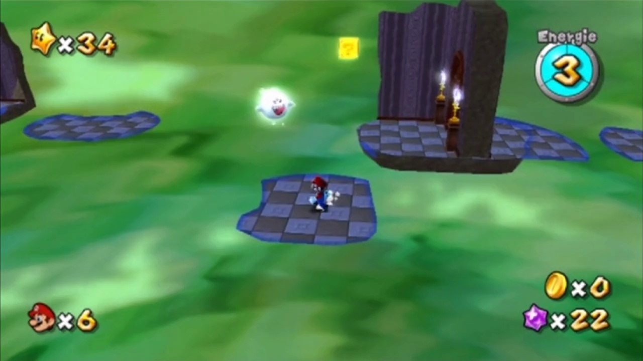 Super Mario Galaxy - Galaxie fantôme - Étoile 6 : Une étoile dans les ténèbres