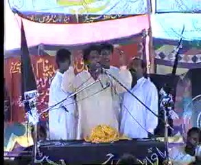 Zakir Matlube  Hussain marhoom yadgar majlis 1992 at shahpur