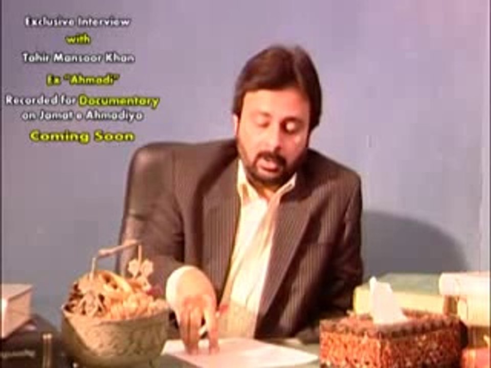Interview with Tahir Mansoor Khan Ex Ahmadi Part 3-10