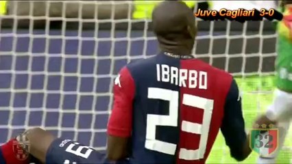 Juve Cagliari 3-0 sintesi