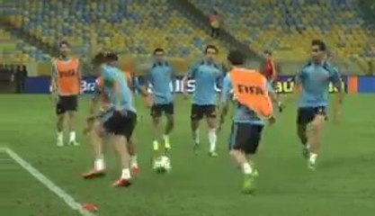 Mata Celebrates Trophies with Van Gaal | ESPN FC