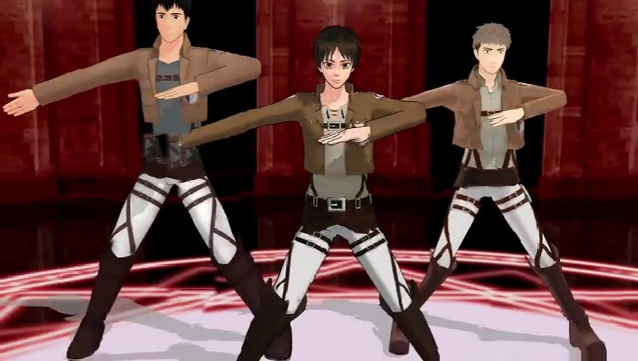 【MMD】　ギガンティックティック　O T N  【進撃の巨人】　修正版