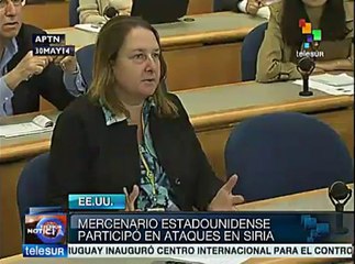 Admite Washington participación de mercenario de EEUU en guerra siria