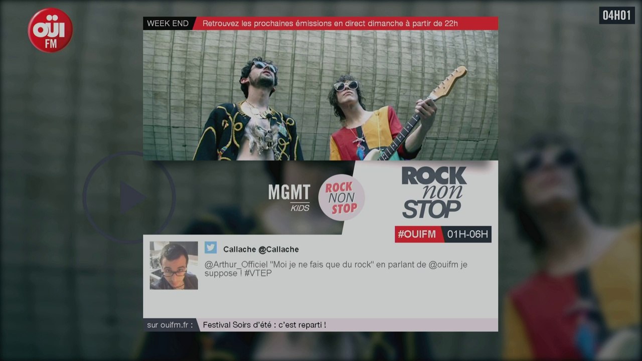 OUI FM TELE Live