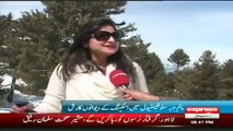 womens day for skiing in malam jabba snow festival 2014 by sherin zada