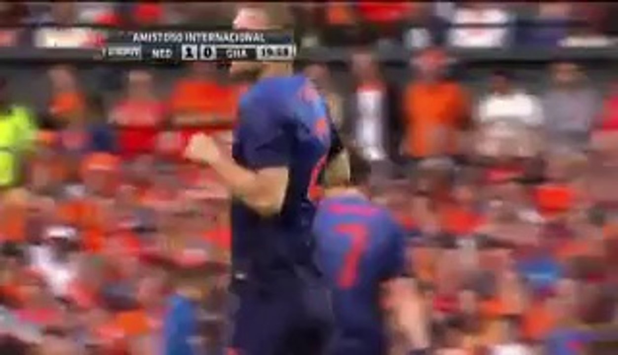 FIFA Friendly 1st Half Netherlands v Ghana 05/31/14