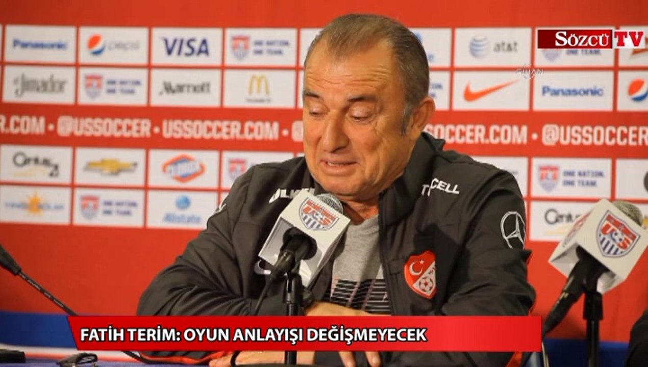 Fatih Terim Oyun anlayışı değişmeyecek