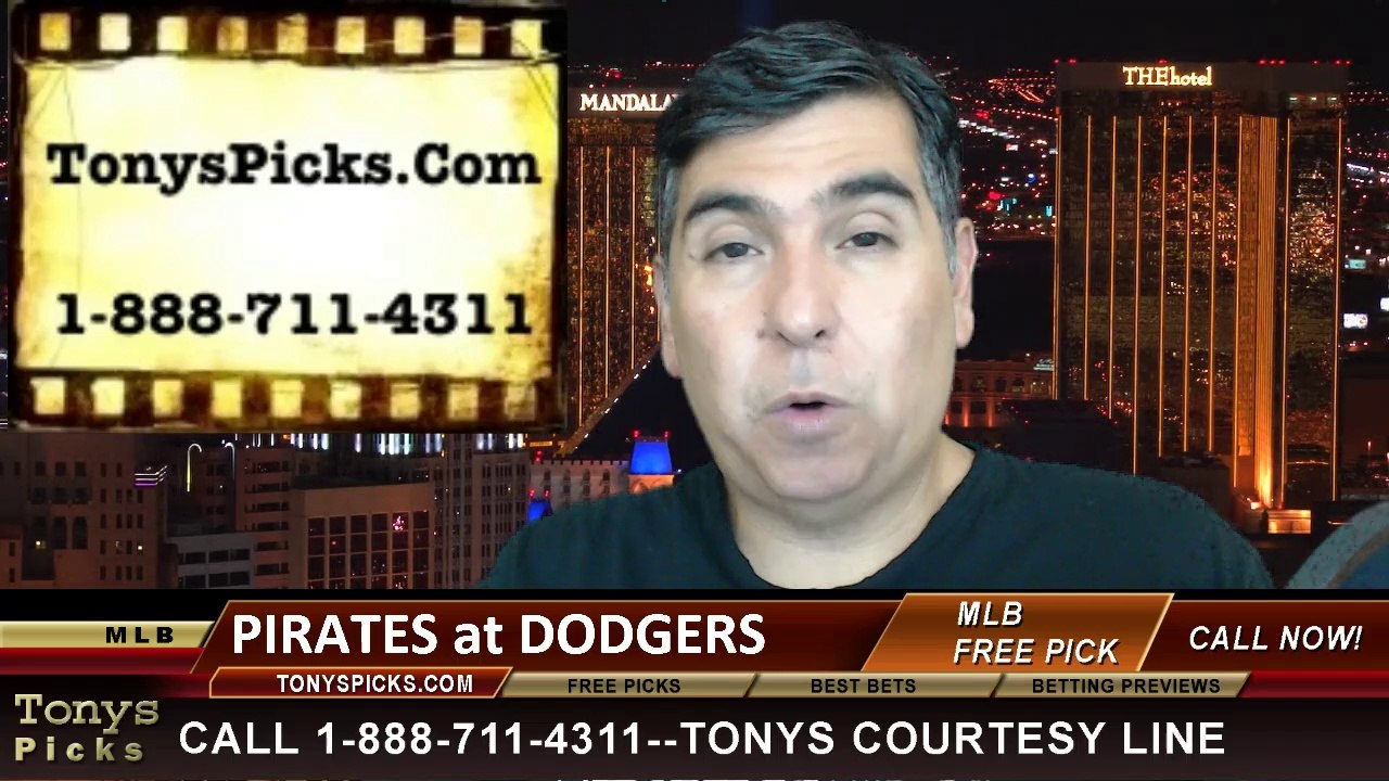 MLB Pick Prediction LA Dodgers vs. Pittsburgh Pirates Odds Preview 6-1-2014
