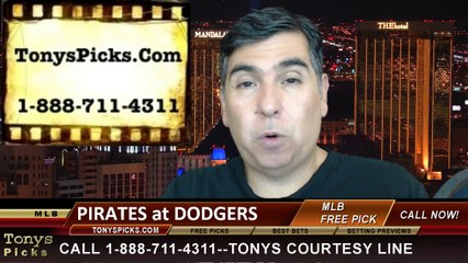 MLB Pick Prediction LA Dodgers vs. Pittsburgh Pirates Odds Preview 6-1-2014