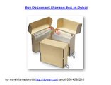 Buy Storage Boxes and Packing Supplies in Dubai