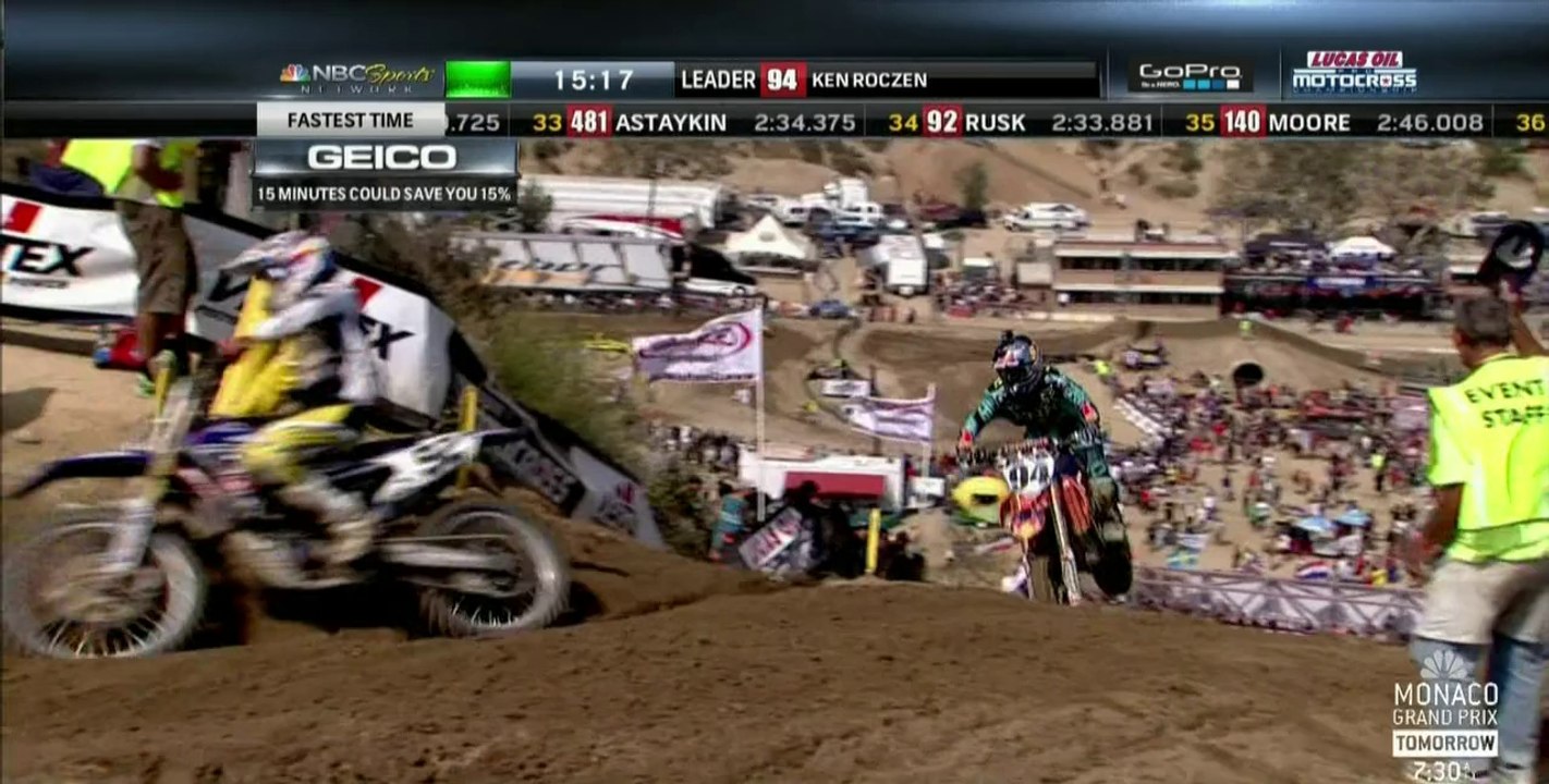 2014 AMA 450 Motocross Rd 1 Glen Helen Moto 2 HD 720p slicknick610