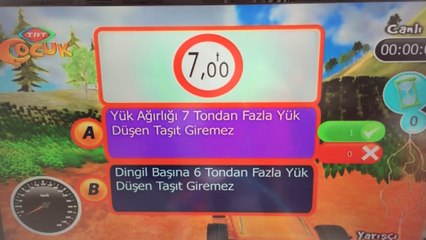 Sena Kahraman TRT çocuk yarışcı arazi programı 31/05/2014