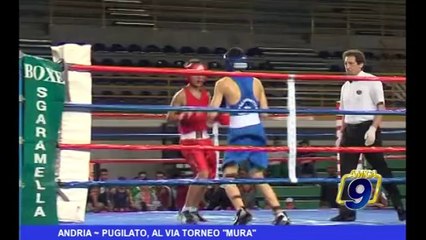 Andria | Pugilato, al via torneo "mura"
