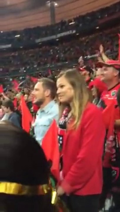 Pilou Pilou au Stade de France - Finale Top 14 - 2014