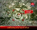 Quetta: Passenger bus overturns near Hazar ganji