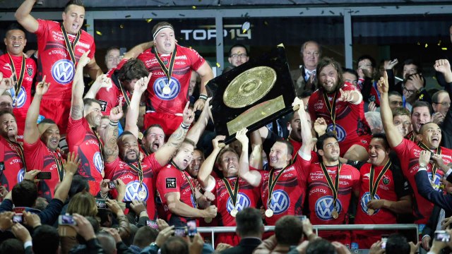 Rugby: Toulon champion de France aux dépens de Castres