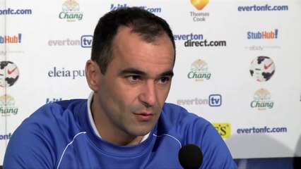 Roberto Martinez on Spurs clash