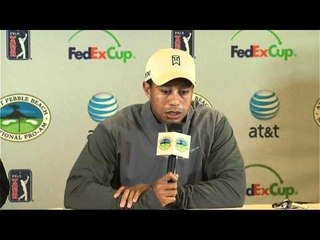 Tiger Woods Press Conference - AT&T Pebble Beach National Pro-Am 2012