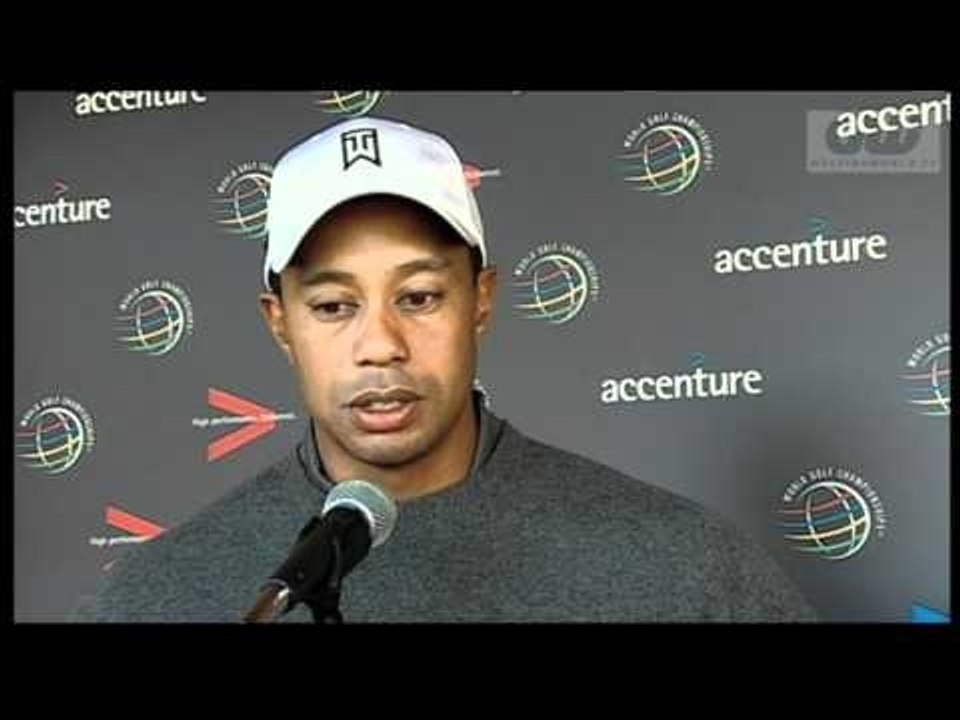 Tiger Woods Press Conference - WGC Accenture Matchplay Championship 2012
