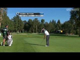 PGA Tour - Northern Trust Open - Shot Of The Day - Bubba Watson, Day 1