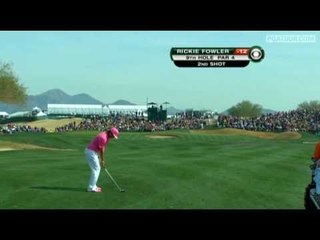 PGA Tour - Waste Management Phoenix Open - Shot Of The Day - Rickie Fowler, Day 4