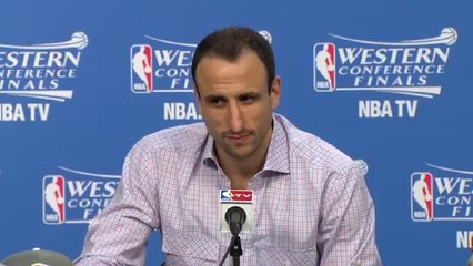 Manu Ginobili Postgame Interview After Game 6 vs OKC