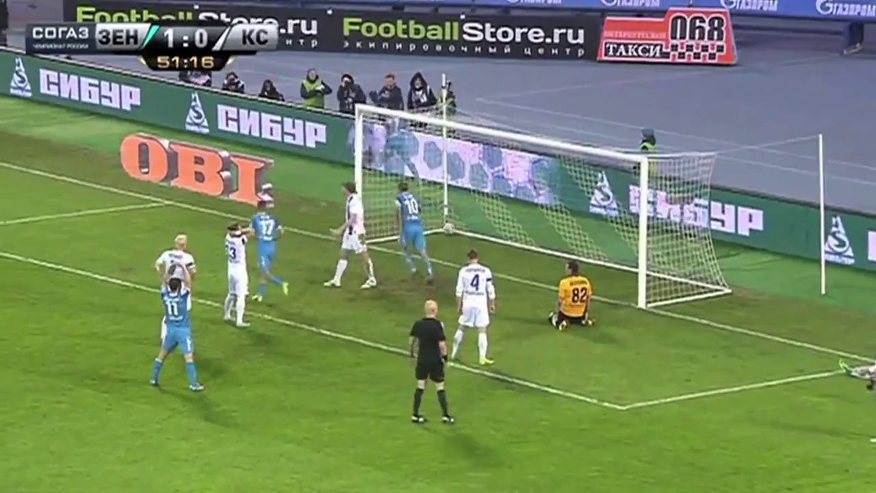 Zenit St. Petersburg vs. Krylya Sovetov Samara...