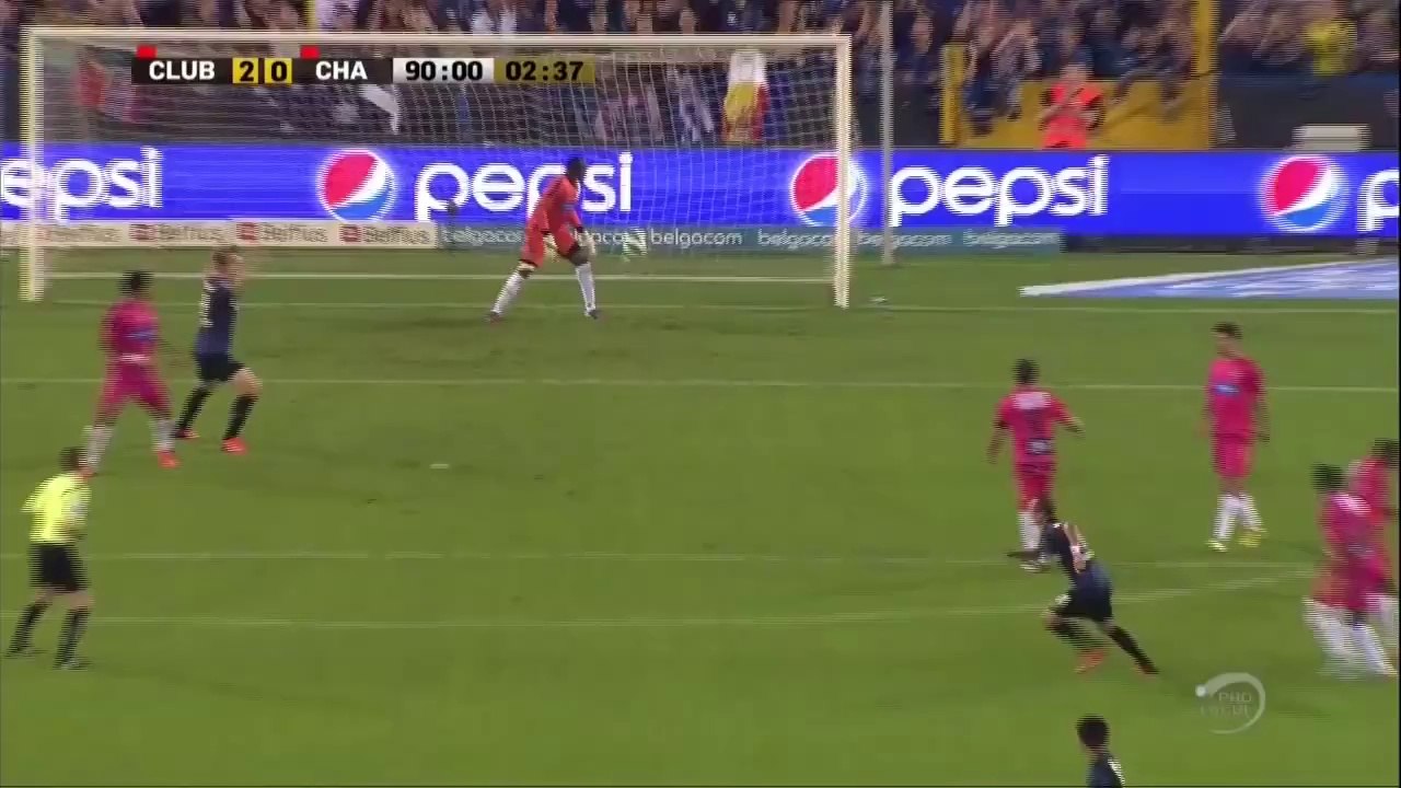 Blondel scores Brilliant volley