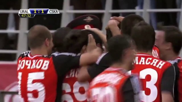 Ural vs CSKA Moscow 2-2 | Russian Premier League Goals & Highlights | 17 07 2013