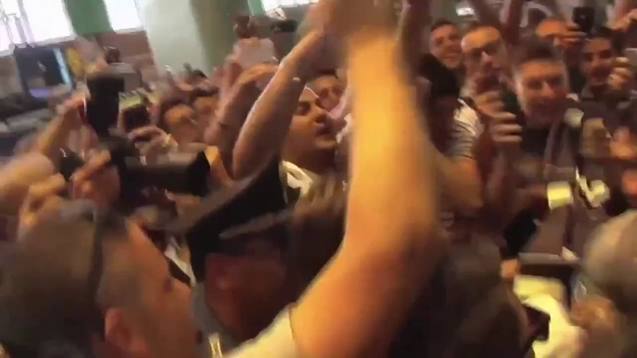 Carlos Tevez arrives in Italy ahead of Juventus move