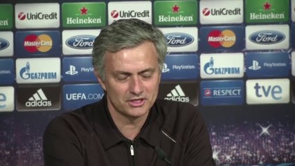 Real Madrid 2-0 Borussia Dortmund | Champions League | Jose Mourinho - I know in England I'm loved