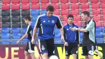 FC Basel v Chelsea | Europa League Chelsea Training Session