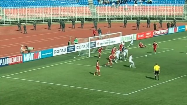 Mordovya Saransk v Volga 1-3 | Russian Premier League Goals & Highlights | 20-04-2013