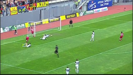 Rudyka scores his 2nd goal against Kryvbas