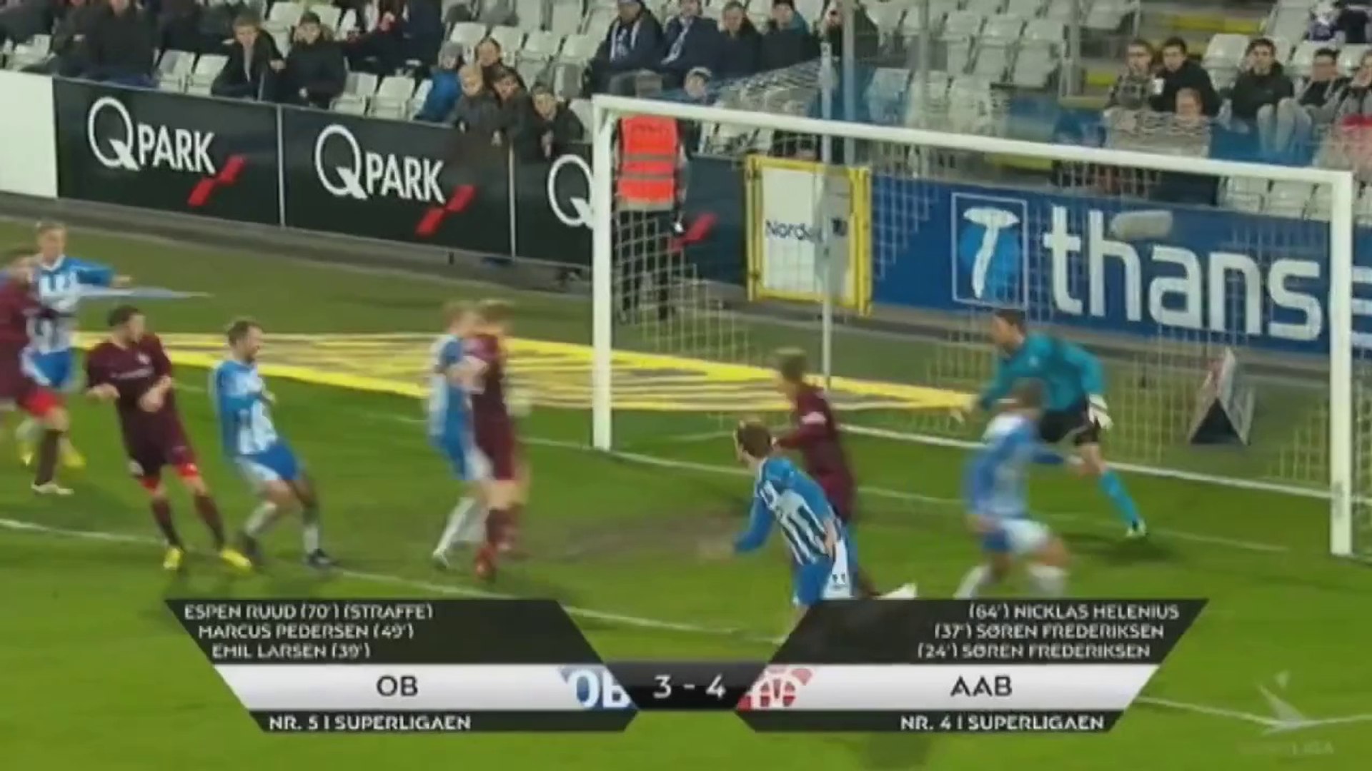 OB vs. AaB 3-4 - Danish Superliga Highlights | 14-04-2013 - video  Dailymotion