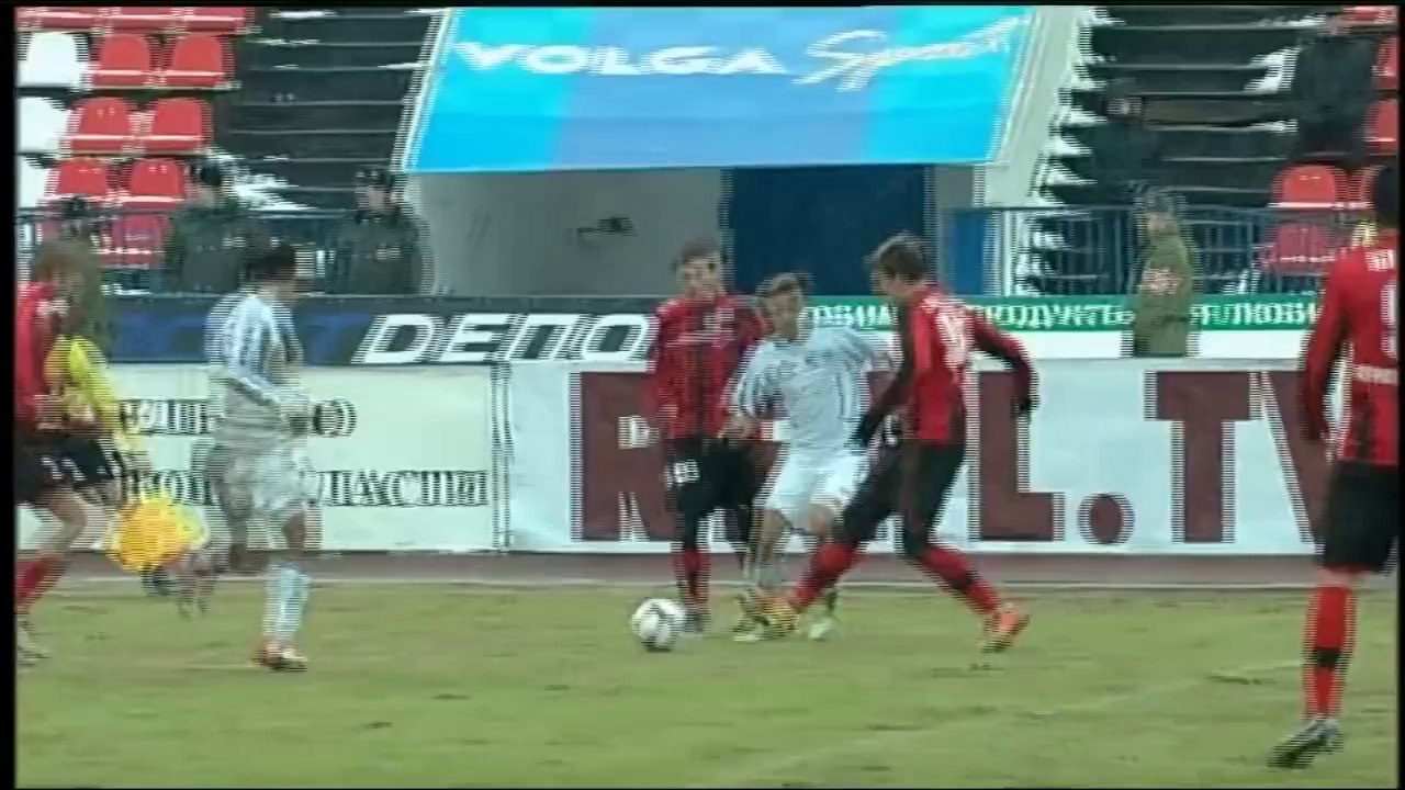 Volga v Amkar Perm 1-1 | Russian Premier League Goals & Highlights | 03-03-2013