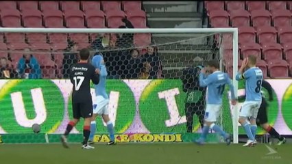 Worst penalty ever | Danish Superliga Goals & Highlights | 02-03-2013