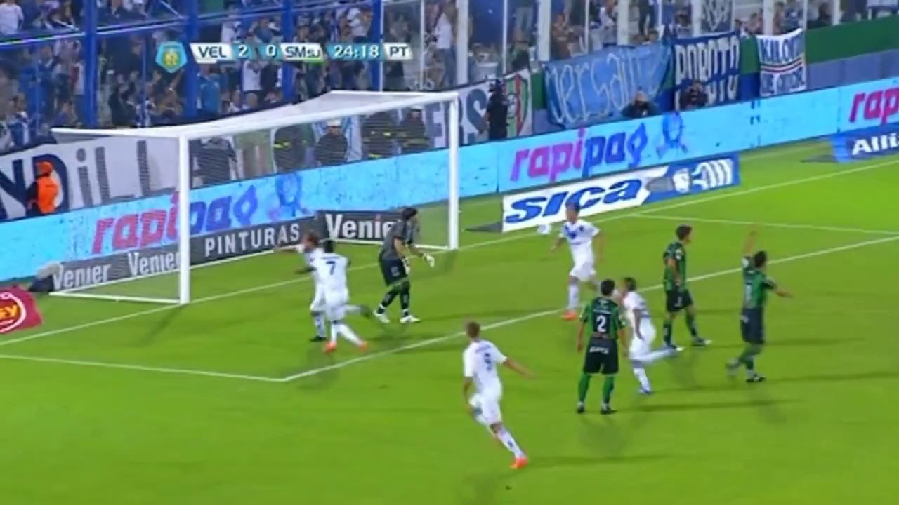 Vélez Sársfield v San Martín 3-0 | Argentina Primera Division Goals & Highlights | 02-03-2013