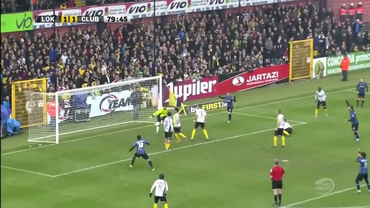 Lokeren v Club Bruges 1-1 | Belgian Pro League Goals & Highlights | 17-02-2013