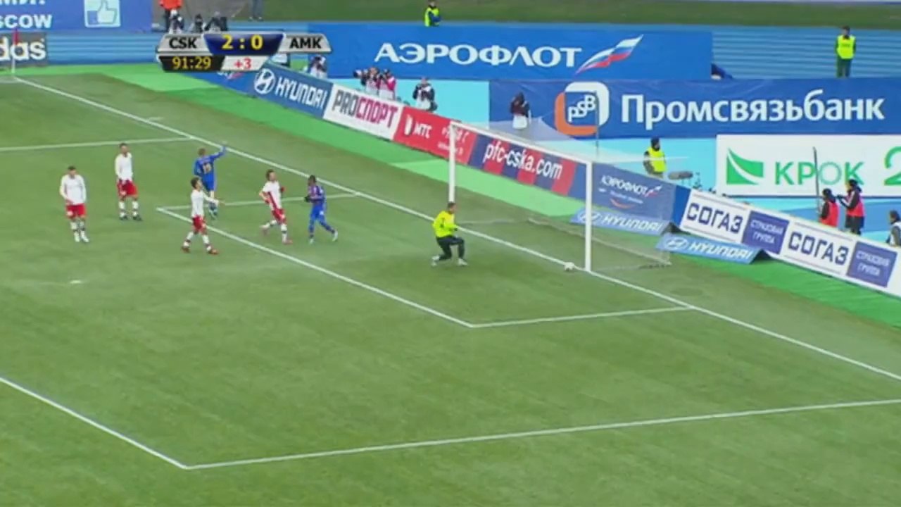 CSKA Moskva 3-0 Amkar | Russian Premier League | 18-11-12
