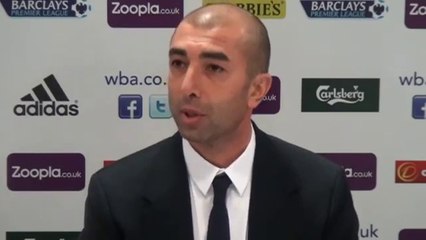 West Brom 2-1 Chelsea | Di Matteo post match Interview | English Premier League - 18-11-2012