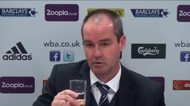 West Brom 2-1 Chelsea | Clarke post match Interview | English Premier League - 18-11-2012
