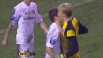 Ukrainian goalkeeper punches teammate! /Football